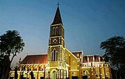Night view of St Mary's Cathedral & Bishop's House in Multan Cantt