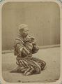 Musician from Russian Turkestan, about 1872, playing the koshnai (variation of the word ghoshmeh).