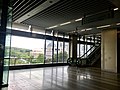 Paid area of the concourse with SEGi University in the background.