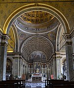 Базиликата Санта Мария пресо Сан-Сатиро. Перспективния хор. 1482 – 1486. Милано