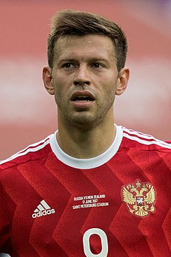 Fjodor Smolov vuonna 2017.