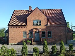 Sya station öppnad 1873, stationshuset byggt 1916.