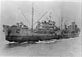 Picture of the fleet oiler USS Chicopee (AO-34) taken underway in the Mediterranean Sea enroute to Casablanca, Morocco, 2 June 1944.