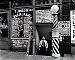 Bowery restaurang 1935.