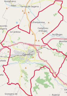 Carte OpenStreetMap