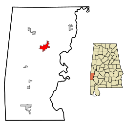 Butler (Alabama) - Localizazion