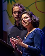 Raphaël Meltz et Louise Moaty, Festival d'Angoulême 2022.