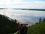 The Lena River in Yakutsk