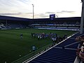 Entrée des joueurs lors d'un match contre Swindon Town en août 2016.