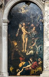 Retable du Martyre de saint Laurent.