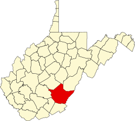 Koort vun Greenbrier County