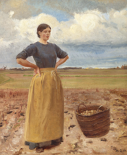 Dona jove per Michael Ancher.