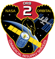 Emblemat Cygnus CRS Orb-2