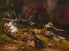 Study of tree-trunks, 1833; oil on canvas, Musée des Beaux-Arts de Strasbourg