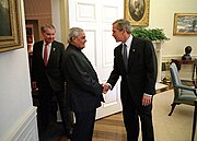 Америкийн ерөнхийлөгч Жорж Бушийн хамт