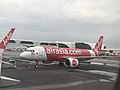 AirAsia Berhad (AK), di Lapangan Terbang Antarabangsa Kuala Lumpur.