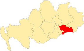 Location of the ward