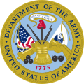 美國陸軍部部徽