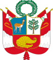 Peruánský státní znak (1825–1950)
