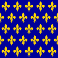 Французький королівський прапор до 1376 р.