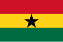 Flag of Ghana.