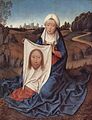 Image 44Veronica holding her veil, Hans Memling, c. 1470 (from List of mythological objects)