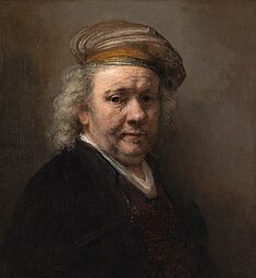 Rembrandt, Autoportrait (1669).