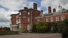 Rode Hall, showing the two originally separate buildings