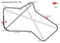 Trať v letech 1952–1974