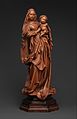 Standing Virgin and Child, boxwood, tinted eyes and lips, c. 1470 (MET, New York)[5]