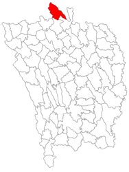 Tăcuta – Mappa