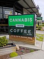 Image 16Cannabis café in Bellingham. Since Initiative 502 in 2012, it is legal to sell or possess cannabis for recreational or medical use. (from Washington (state))