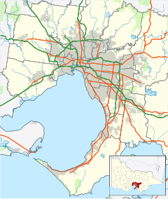 Hoddle Street massacre is located in Melbourne