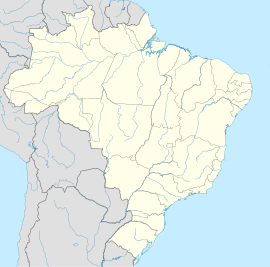 Santos na mapi Brazila