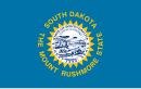 Vlajka amerického státu Jižní Dakota