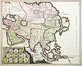 Zemljovid Središnje Azije iz 1719.