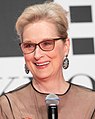 Meryl Streep lors de la conférence de presse du film d'ouverture 2016.