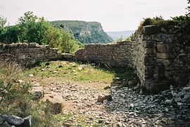 Porte de l'oppidum.