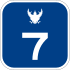 Thailand Route 7 shield}}