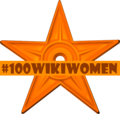 Voor het schrijven van o.a. het artikel Noémi Girardet tijdens de #100wikiwomen challenge 2021-2022