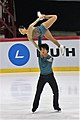 Miu Suzaki and Ryuichi Kihara from Japan at 2018 Grand Prix of Helsinki.