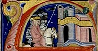 1295 depiction of Alice arriving at Acre