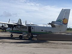 Twin Otter-maskin fra Air Kiribati.