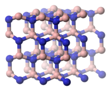 Wurtzite form (w-BN) wurtzite structure analogous to lonsdaleite