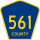 County Route 561 Spur marker
