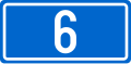 D6 state road shield