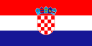 Drapeau de la Croatie