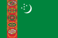 Vlag van Turkmenistan (2001)