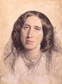 Ritratto di George Eliot, 1865.