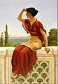 The Signal by John William Godward